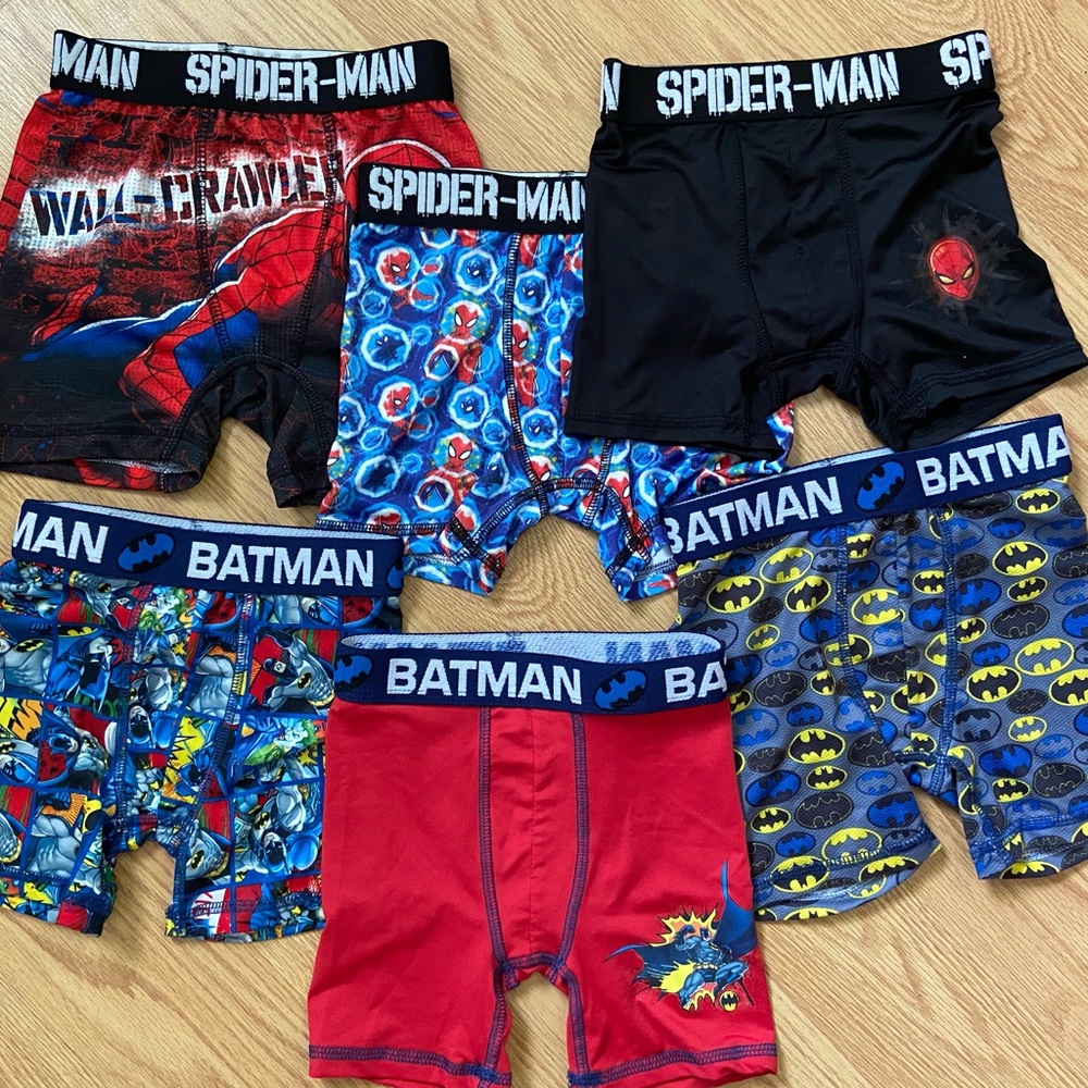 Spider-Man & Batman boxer briefs